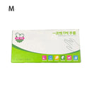 100Pcs Latex Free Gloves TPE Disposable Gloves Transparent Non-Slip Acid Work Safety Food Grade Household Cleaning Gloves