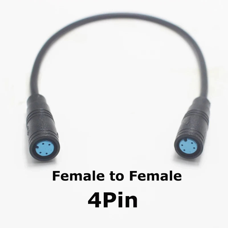 20cm M8 Cable Julet Extension 2 3 4 5 6 8 Pin Connector Female to Male Plug Ebike Brake Display Throttle DIY Electric Bicycle