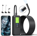 Endoscope Camera with Light 1080P Dual Lens WIFI Inspection Camera IP67 Waterproof and Semi-Rigid For IOS Android IPHONE