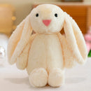 28cm Kawaii Plush Bunny Easter Stuffed Animal Toys Super Soft Rabbit Doll Plush Pillow with Long Ears Easter Children Gift