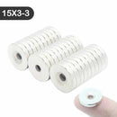 5-100 pcs Strong Magnets Countersunk Round NdFeB Neodymium Magnet  N35 Permanent  Super Strong Powerful Magnets With hole