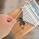 Musical Instrument Tool Kalimba Thumb Hammer Keyboard Aluminum Alloy Piano Tuning Tuner Kit Percussion Instrument Accessory