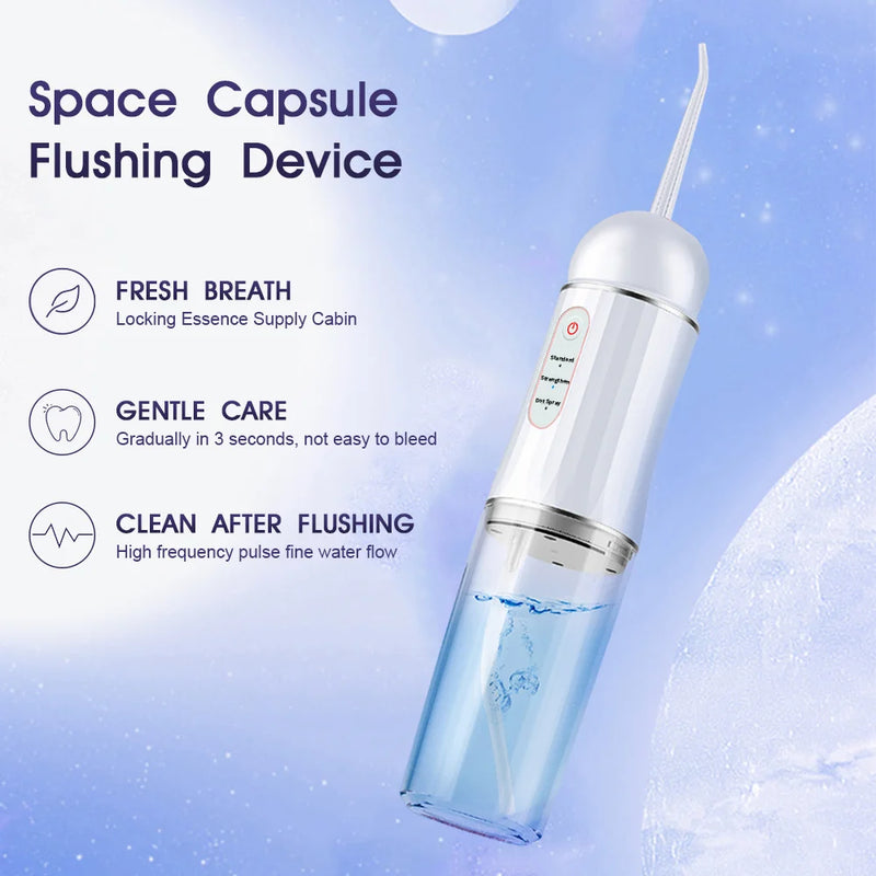 Xiaomi Youpin Portable Oral Irrigator Professional Dental Irrigator Teeth Water Flosser Cleaner waterpulse 230ML Water Jet Floss