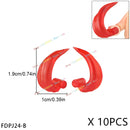 10PCS Special Effects Pieces Arm Fist Wind Lightning Leg Flames Assemble Scene Bricks Weapons Accessories Kids Toys