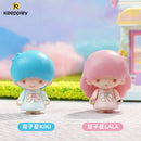 New Keeppley Sanrio Building Blocks Original Kuromi Melody Gemini Cartoon Street View Decoration Model Children's Toys Girl Gift