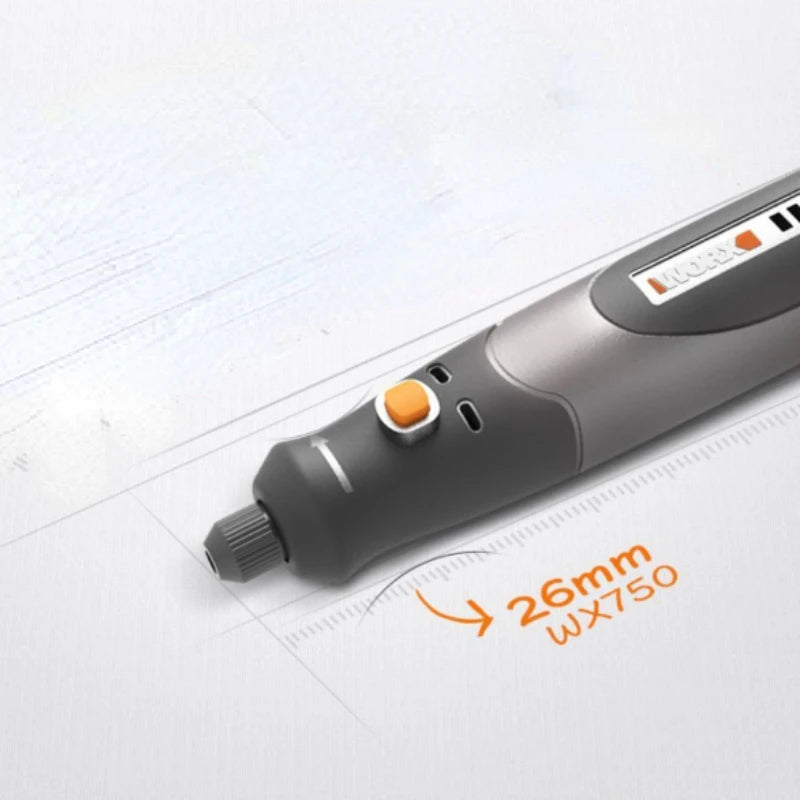 Xiaomi Worx 4V Rotary Tool WX750 Cordless Mini Engraving Grinding Polishing Machine Rechargerable USB Variable Grinder Kit Tools