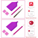 Huacan 5D DIY Diamond Painting Shoes Rhinestones Full Square Round Diamond Mosaic Cartoon Gift Christmas Gift Art Home Decor