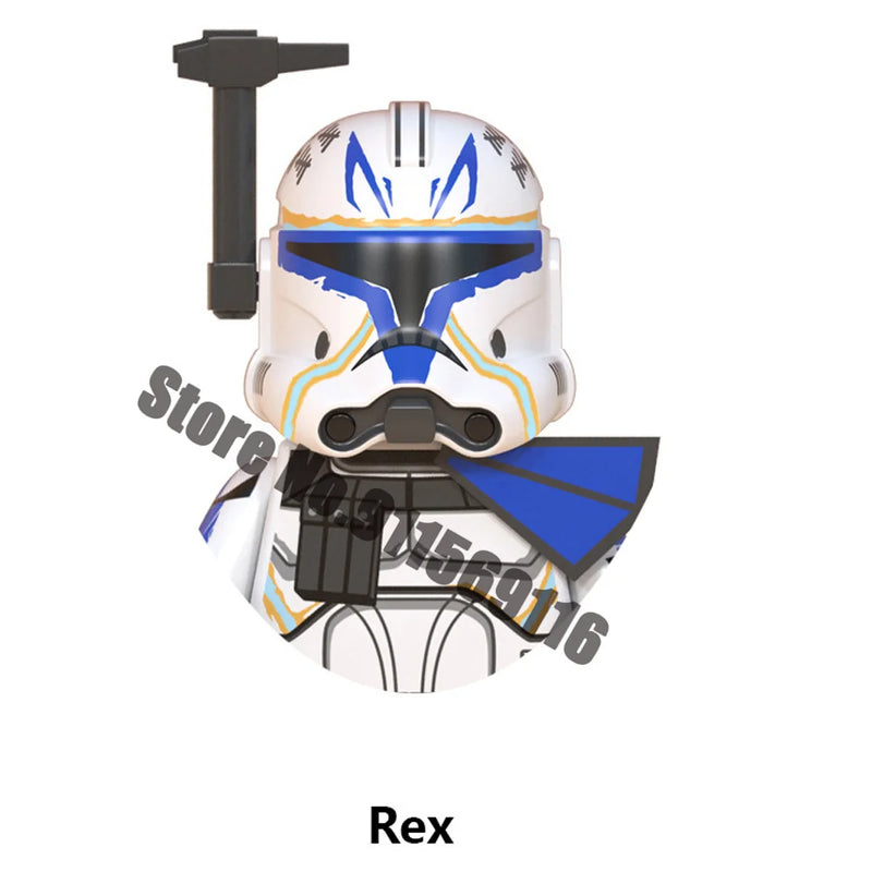 ARC Clone Troopers Building Blocks LUKE Skywalker Mandalorians Boba Fett Palpatine Yoda R2D2 Bricks Action Figures Toys