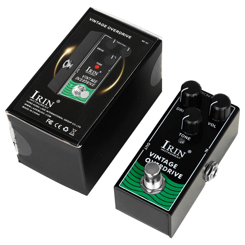 IRIN RF Series Electric Guitar Pedal True Bypass Single Pedal Overdrive Distortion Delay Effect Pedal Guitar Accessories & Parts