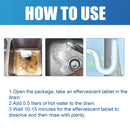 Dredging agent Effervescent tablets Bathroom kitchen sink drain cleaner Effervescent tablets drain dredge for bathroom, toilet