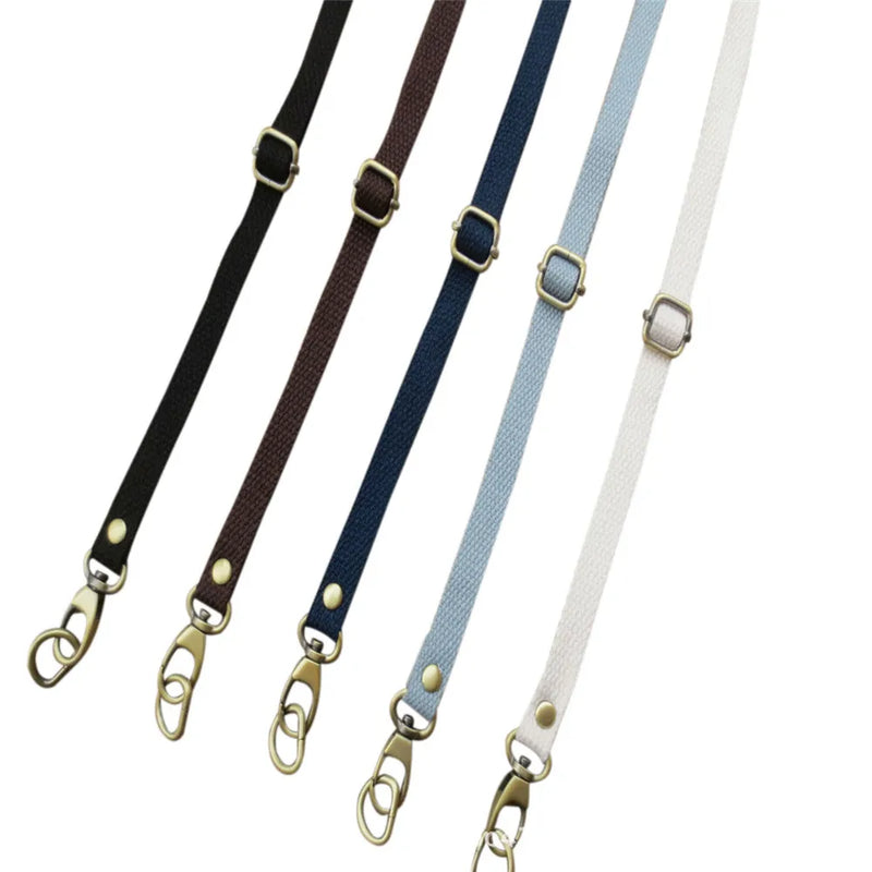 Fashion Canvas Adjustable Bag Strap Messenger Hand Belt Shoulder Handbags Bag Replacement Decorative Strap Bag Accessories