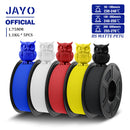JAYO 5Rolls PETG Filament 1.75mm High Speed PETG 3D Printer Filament 1.1KG/Roll High Flow Speedy Matte 3D Printing Materials