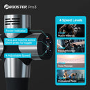 BOOSTER Pro 3 Deep Tissue Massage Gun Muscle Stimulator Body Massager Fascial Gun Relax Low Noise for Fintness Shaping