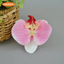 16Color Artificial Latex Phalaenopsis Butterfly Orchid Flowers Head DIY Wedding Christmas Decorative Shooting Props Accessories