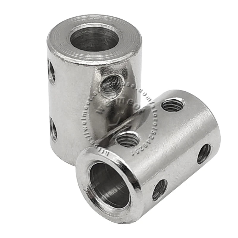 1pcs 3.17mm/4mm/5mm/6mm/8mm/10mm/12mm Rigid Shaft Coupling Coupler Motor Connector Sleeve