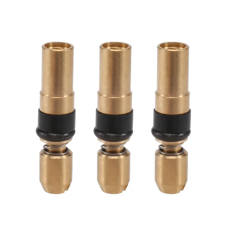 3PCS Three-Stage Piston Head High Pressure Copper Head 6Mm High Pressure Pump 30Mpa Repair Parts