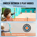 SucceBuy Kids Bow and Arrow Set LED Light Up Archery Toys Set with 10/20 Suction Cup Arrows Target & Quiverfor Kids Ages 4-12