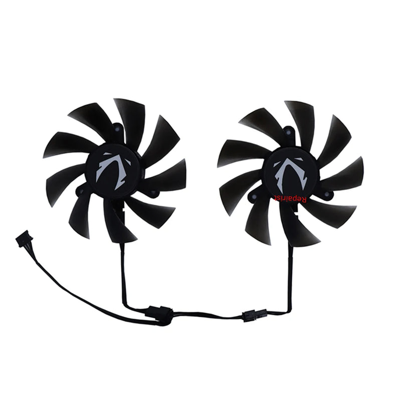 2Pcs/Set,PLA09215B12H,Video Card Fan,XY-D09015B,VGA Cooler,For MLLSE AMD RX 580 8GB RX580 Gaming GDDR5,Video Cards Cooling