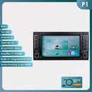 Hizpo 2 din Android 13 Car Radio for Volkswagen VW Touareg Multivan T5 Transporte 2004-2009 Carplay Multimedia GPS Autoradio RDS