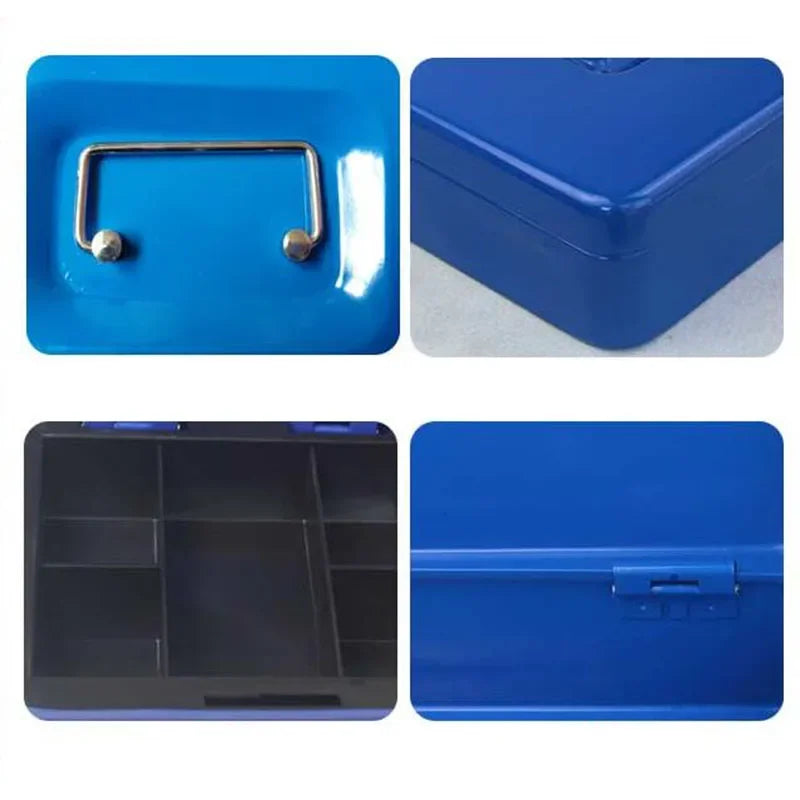 Protable Key Safe Box Key Locker Safe Home Shop Steel Safe Money Box Security Cash box Storage Hidden Coin Money Jewellery