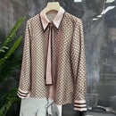 FANIECES Luxury Women's Shirt Elegant Office Ladies Business Shirt 2025 Spring Long Sleeve Lapel Designer Brand Shirts Blusas