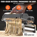 SucceBuy Electric Fresh Pasta Maker Machine Stainless Steel Noodle Rollers Cutter Slicer for Cutting Home Appliance