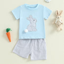 Toddler Girl Easter Dress Bunny Embroidery Sleeveless Floral Print Princess Dress with Matching Headband for Spring Summer