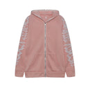 Punk Gothic Letter Print Women Hoddie Harajuku Y2k For Men Zip Hoodie Sweatshirt Women Sudaderas Hombre Unisex Hooded Jackets