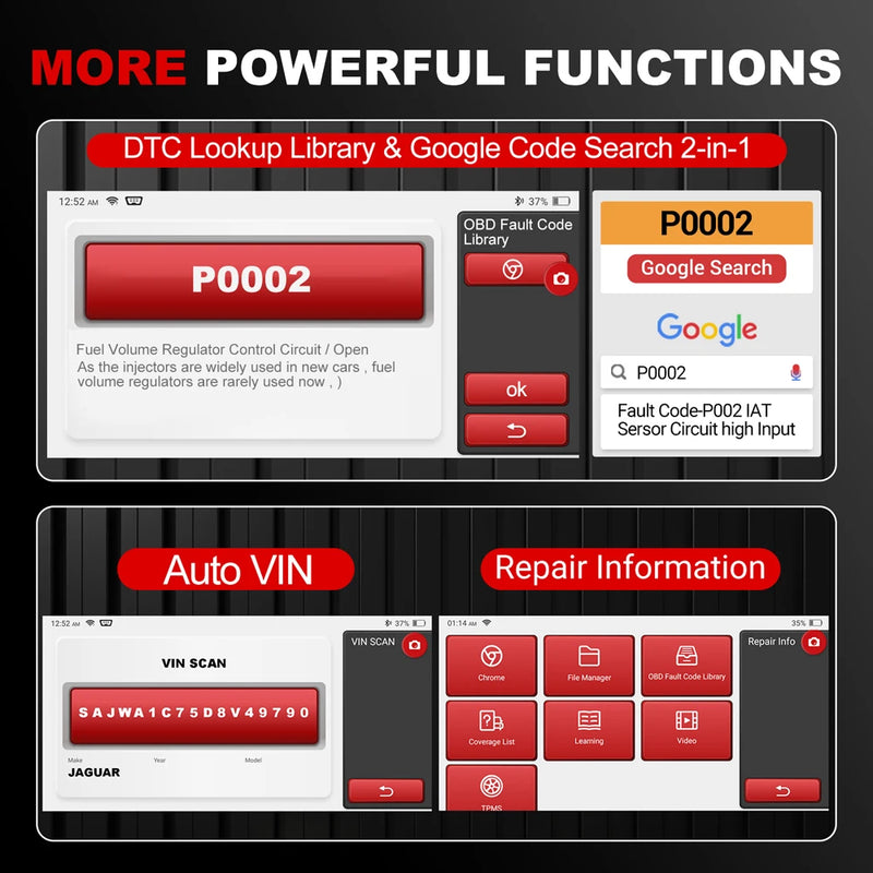 KINGBOLEN S6 OBD Automotive Scanner Bluetooth All System Car Diagnostic Tools 28 Resets IMMO/BMS/TPMS/ABS Bleeding Lifetime Free