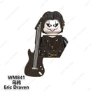 SAW Horror Movie Jack Ripper Mini Action Figures Building Blocks Brick Models Silent Hill Horrifying Chainsaw Man Halloween Toys