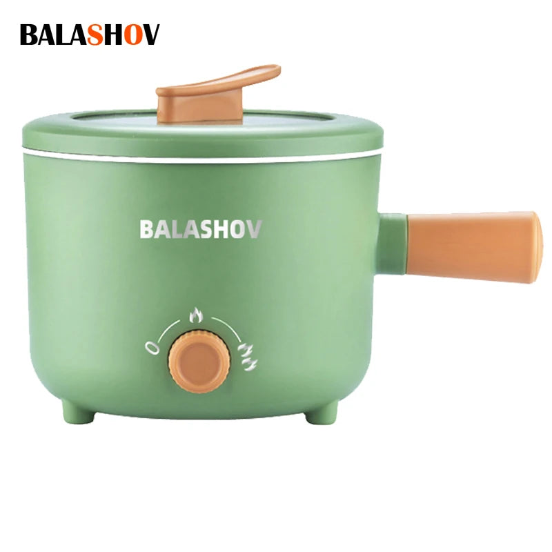 Electric Cooker Kitchen Appliance Double Layer Home for Hot Pot Cooking Soup Heater Multifunction Cooker Mini Non-stick Pan Pots