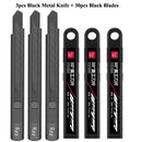 Fizz Metal Utility Knife Blade Paper Cutter Aluminum Alloy Pocket Knifes with Self-Locking Design Stationery Supplies