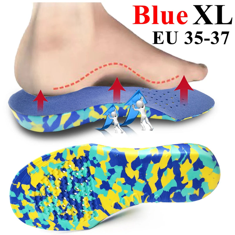WINRUOCEN Insoles Orthoped Children Flat Foot Leg Health Correction Care Tool Unisex Arch Support kids Insole Sport Shoes Pads