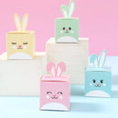 Easter Rabbit Ear Handheld Paper Box Candy Cookie Gift Box Gift Packaging Birthday Party Gift Box Happy Easter Party Supplies