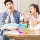 K12 Bluetooth portable karaoke speaker system with 1-2 wireless microphones, suitable for home corner
