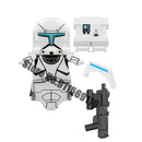 ARC Clone Troopers Building Blocks LUKE Skywalker Mandalorians Boba Fett Palpatine Yoda R2D2 Bricks Action Figures Toys