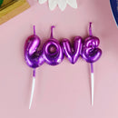 Happy Birthday Cake Decoration Happy Birthday Letter Candle Love Creative Birthday Cake Decoration