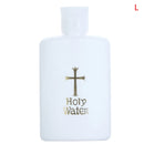 60/100/200ml Easter Plastic Water Bottle Religious Articles Easter Holy Water Bottle With Gold Blocking Logo Holy Water