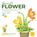 Potted Building Blocks Simulate Succulent Flower Bouquets, Creative Puzzle Block Toys, Eternal Flowers, Home Decoration