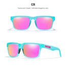 KDEAM Brand Hot Selling Square Polarized Men Sunglasses Brief And Fashion Design Leisure Women Shades Fishing Driving Glasses