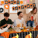 Basketball Party Tableware, Basketball Birthday Tableware - Basketball Plates and NapkinsTablecloths & Basketball Happy Birthday