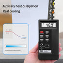 REMANK Cooling Fan PS5 with LED Light PS5 Efficient Cooling System 3-Speed Quiet Cooler Fans for Playstation Console Accessories