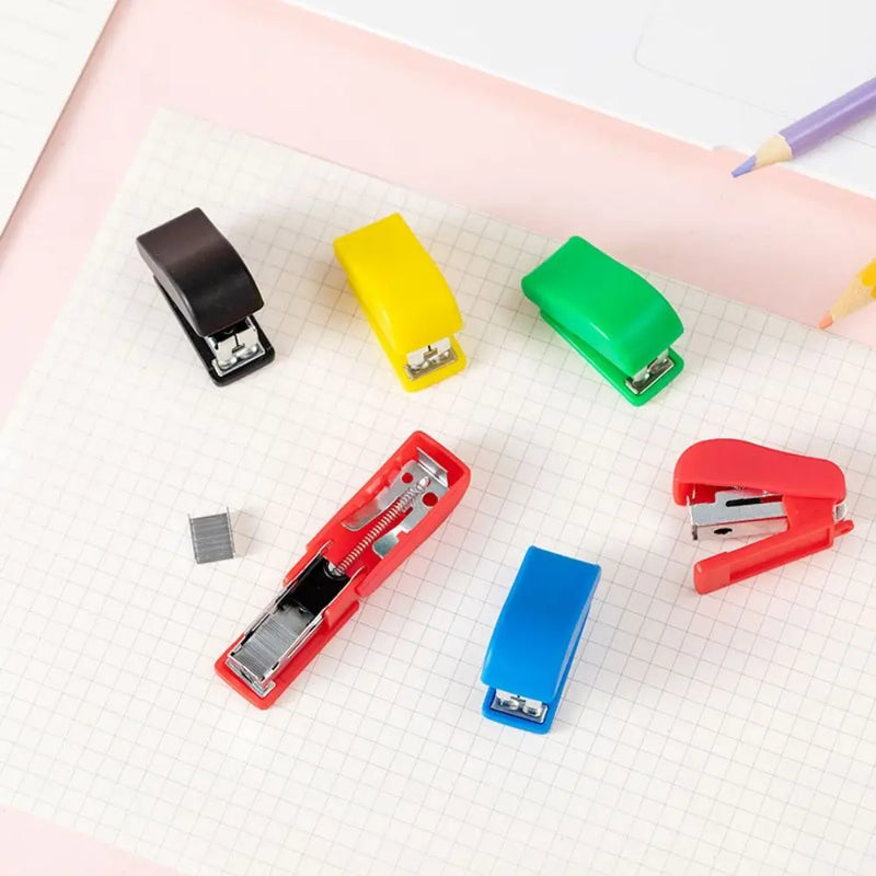 1 Pcs Stapler Set Cute Stapler Mini Small Stapler Student Stationery