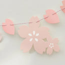 1PC Cherry Blossom Pink Flag Party Decoration Room Wall Layout