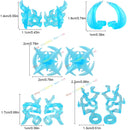 10PCS Special Effects Pieces Arm Fist Wind Lightning Leg Flames Assemble Scene Bricks Weapons Accessories Kids Toys