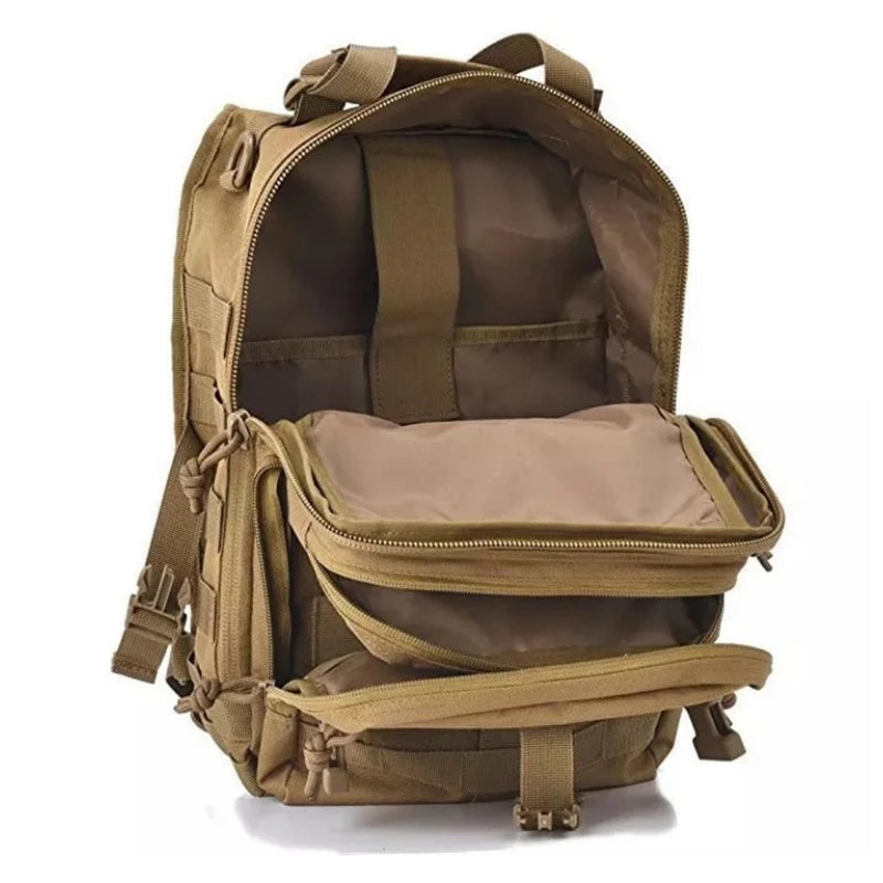 Oxford Sling Backpack Small Sling Rover Shoulder Bag Molle Outdoor Camping Daypack Backpack With Adjustable Strap