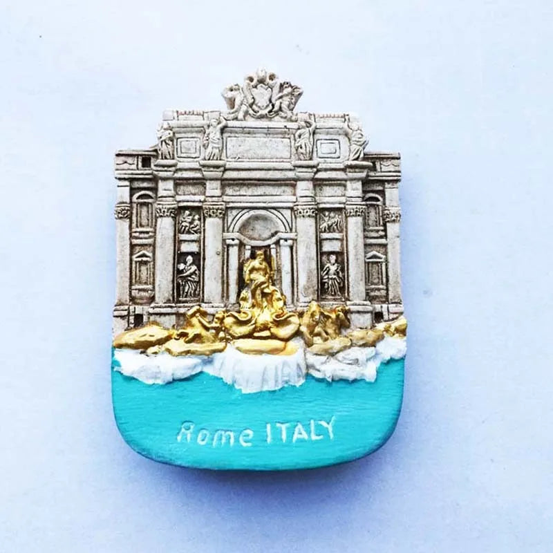 Italy Fridge Magnets Rome Milan Venice Tourist Souvenirs Travel Fridge Magnetic Stickers Home Decoration Crafts Wedding Gifts