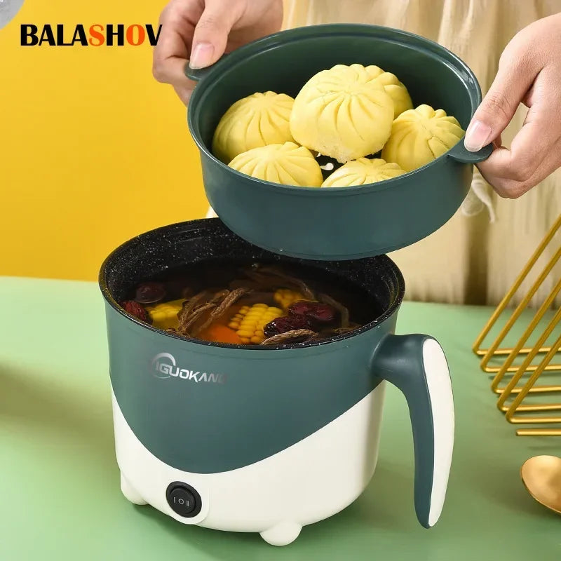 Multifunction Mini Electric Rice Cooker Saucepan Ramen Non-stick Pan Flat Multicooker Appliances for The Kitchen Pots Offers 1-2