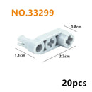 Technical Part Axle Bushing Pin Connector Peg Cross Building Blocks Toy Replace Bulk Parts DIY 3713 15100 59443 48989 6536 33299