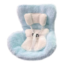 Doll Seat with Air Vent Clip and Desktop Stand Mini Plush Doll Safety Seat Car Ornament for 17cm Plush Dolls